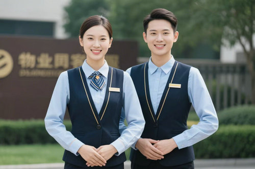 郑州定制的物业公司员工工装面料上的红酒渍怎么处理？